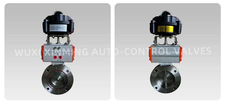 Pneumatic Actuator Vacuum Butterfly Valve