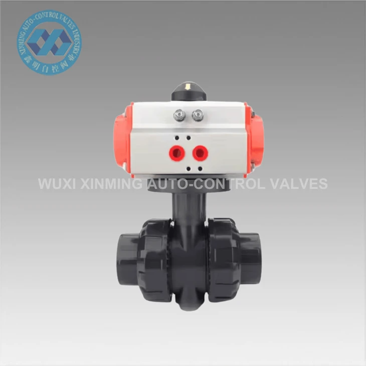 PVC Ball Valve Single-double Acting Pneumatic Actuator