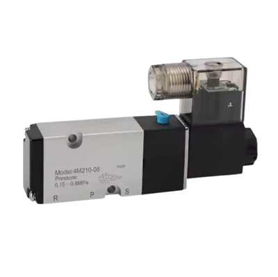 2- način 5- Port Pneumatski solenoidni ventil visokog pritiska (0-10 MPA)