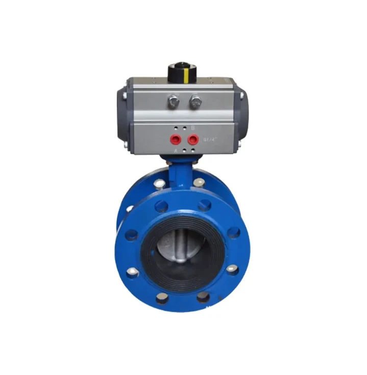Soft-seal Flange Dutile Iron Butterfly Valve